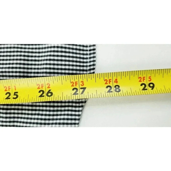 Ben Sherman Size Large Mens Button Down Embroidered Logo Long check Sleeve Shirt - Picture 8 of 11